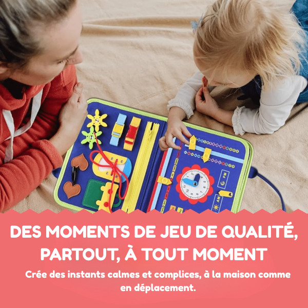 Busy Board Montessori – Occupe Votre Enfant Sans Écrans