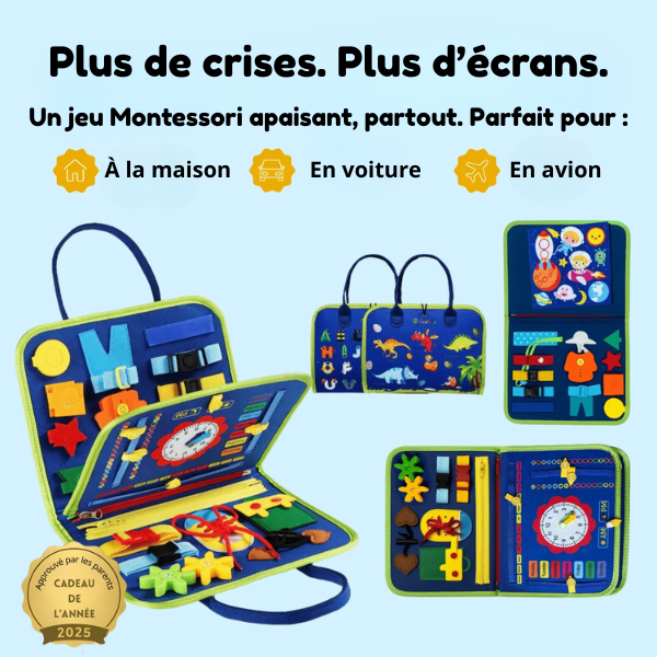 Busy Board Montessori – Occupe Votre Enfant Sans Écrans